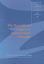 Vorderes Coverbild The Republican Legacy in International Thought