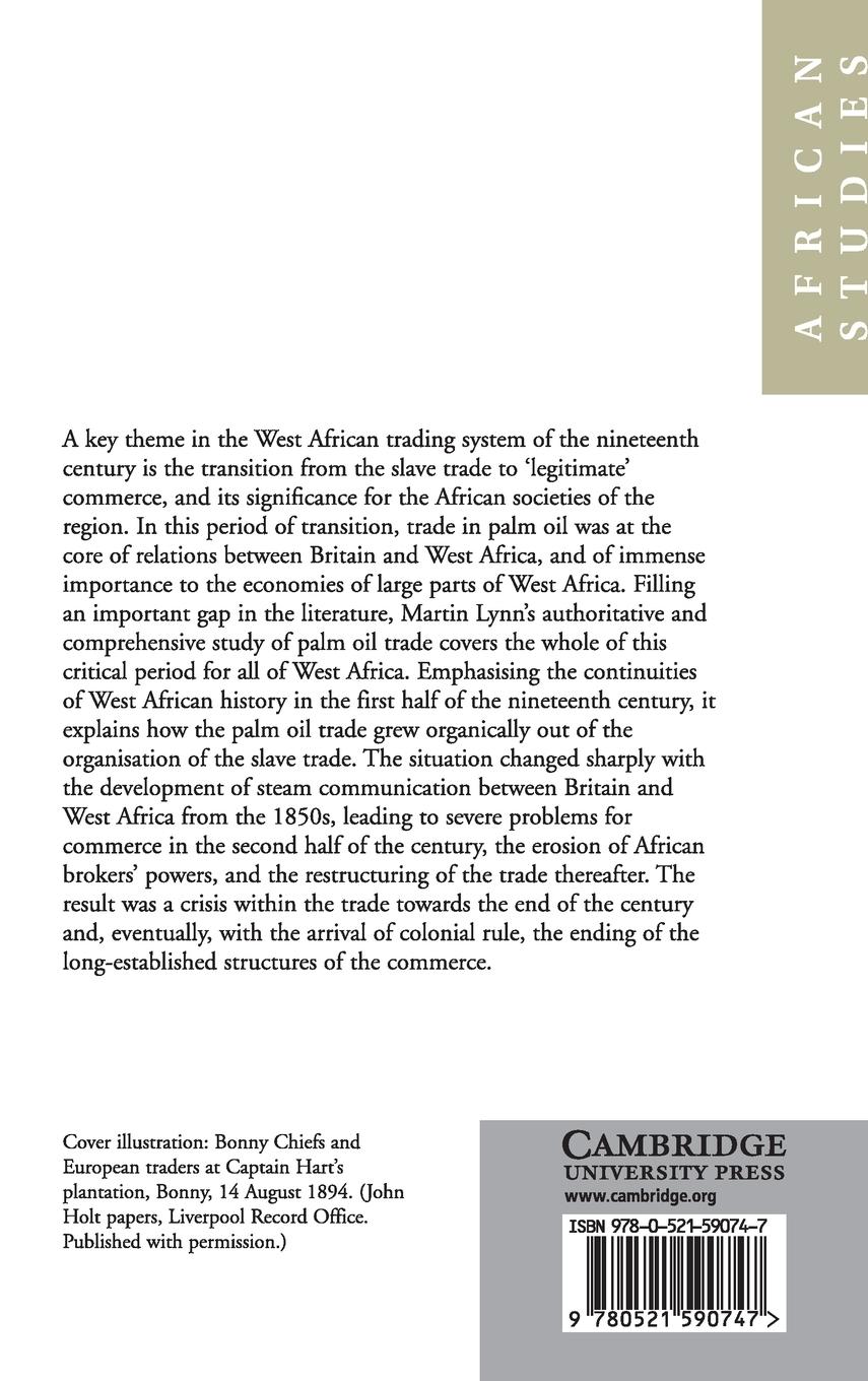 Rückseitencover Commerce and Economic Change in West Africa