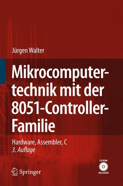 Vorderes Coverbild Mikrocomputertechnik mit der 8051-Controller-Familie