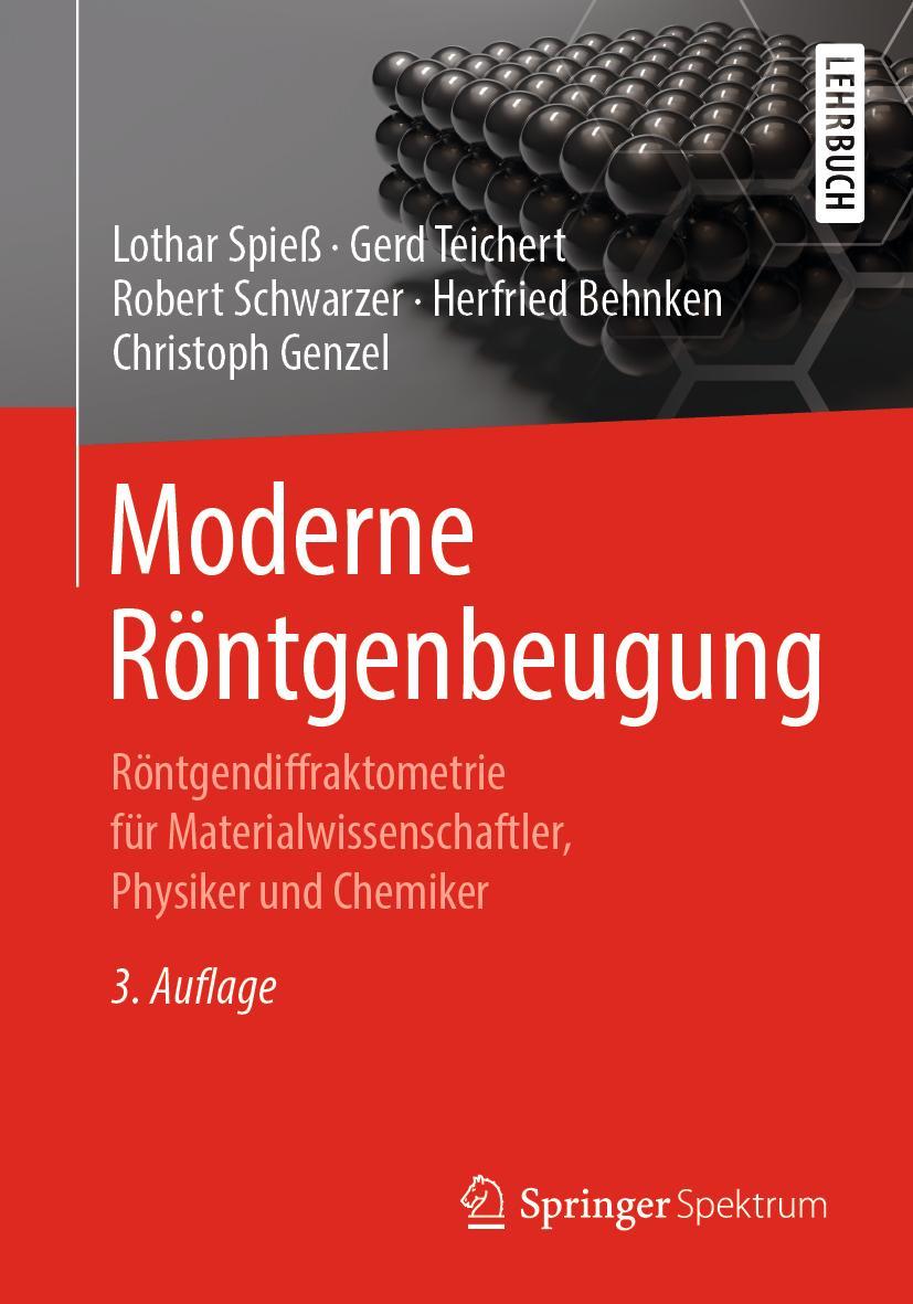 Vorderes Coverbild Moderne Röntgenbeugung