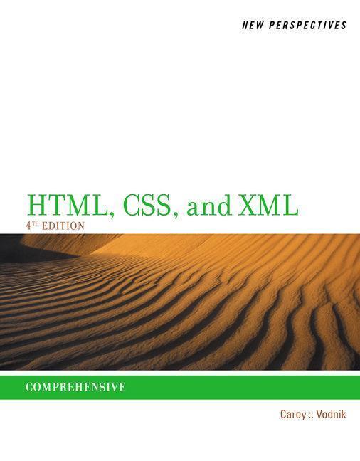 Vorderes Coverbild New Perspectives on Html, Css, and XML, Comprehensive