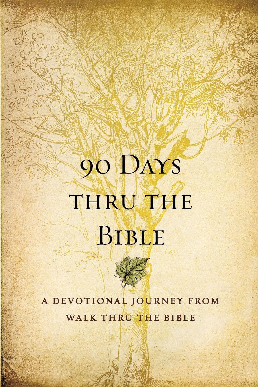 Vorderes Coverbild 90 Days Thru the Bible