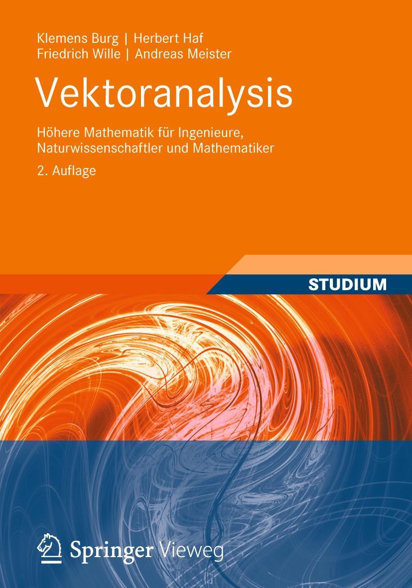Vorderes Coverbild Vektoranalysis
