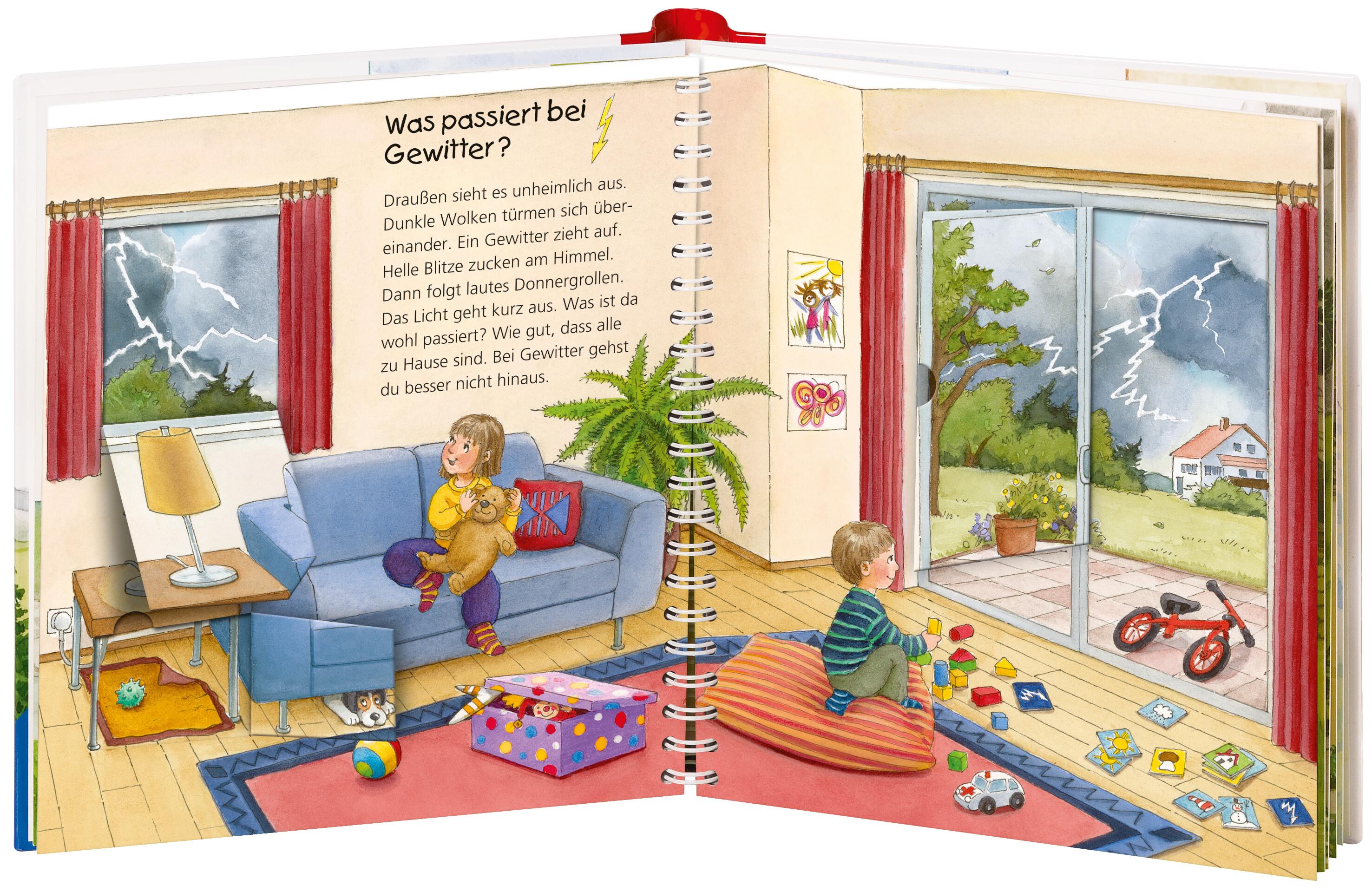 Beispielinhalt (Bild) Wieso? Weshalb? Warum? junior, Band 47: Sonne, Wind und Regen