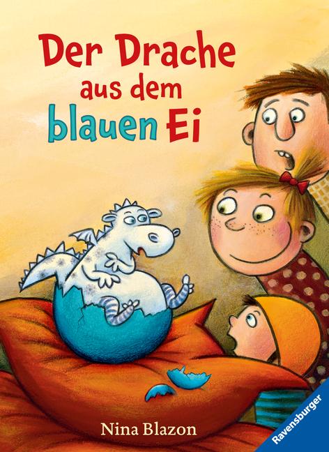 Vorderes Coverbild Der Drache aus dem blauen Ei