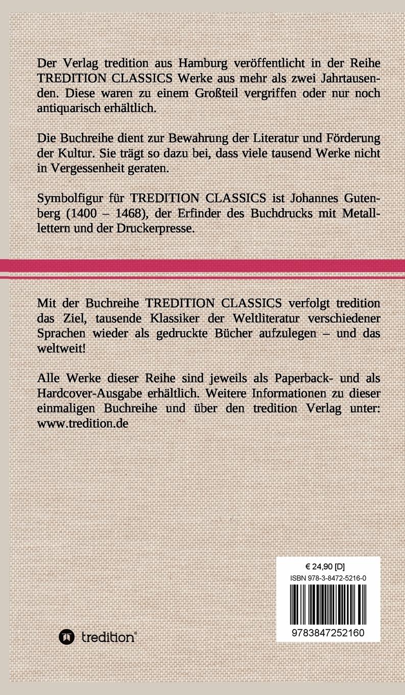 Rückseitencover Der wilde Heide