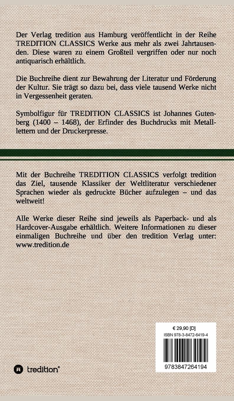 Rückseitencover Deutsche Minnesänger. Übertragungen