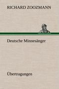 Vorderes Coverbild Deutsche Minnesänger. Übertragungen
