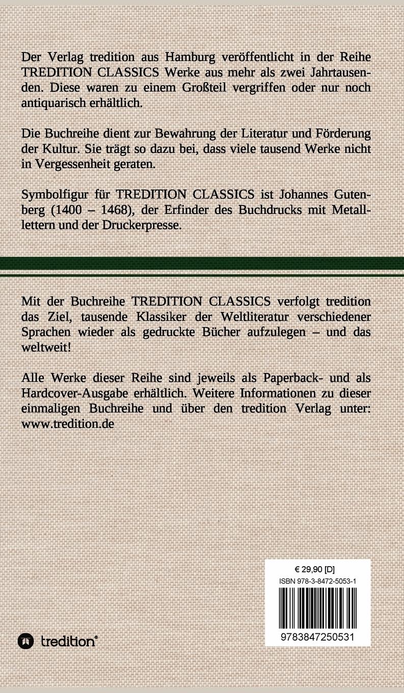 Rückseitencover Die Heilige und ihr Narr. Zweiter Band