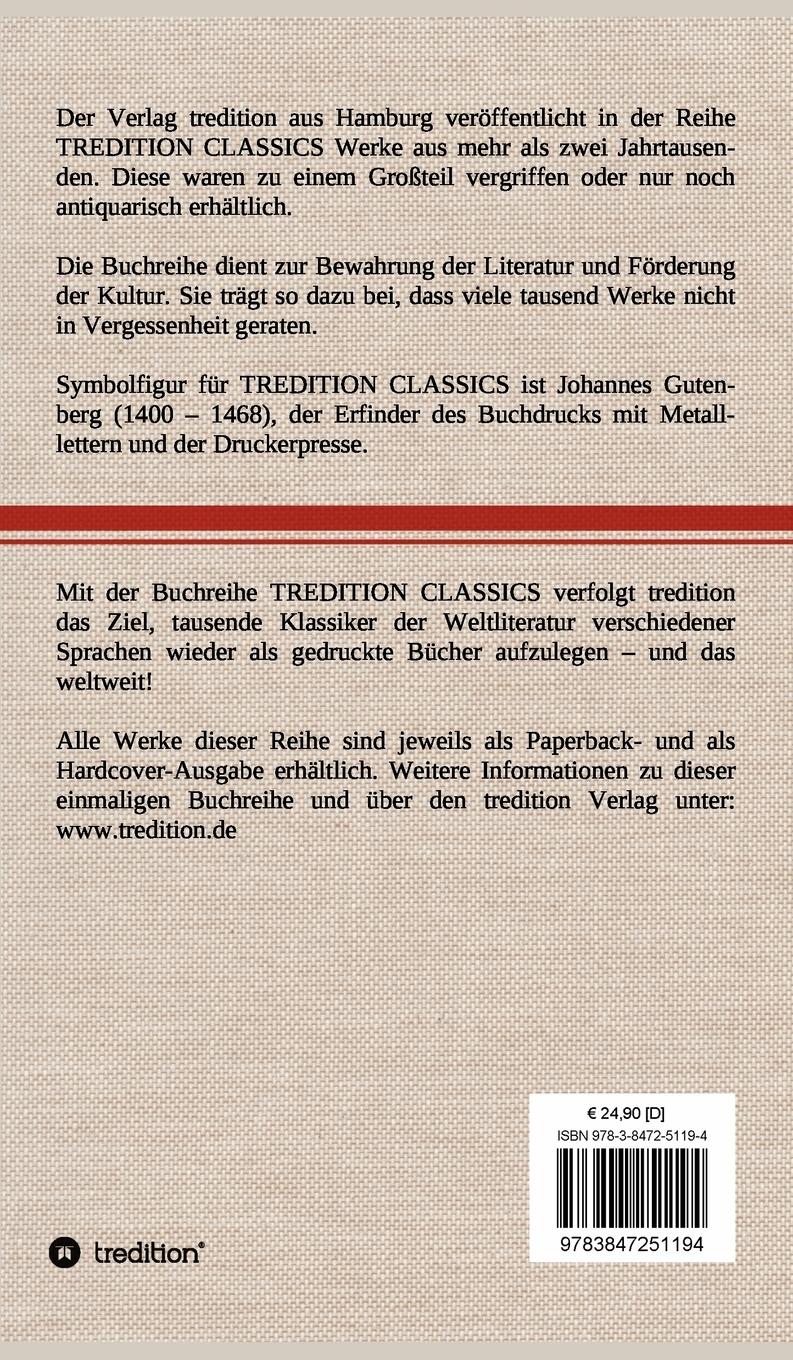 Rückseitencover Die Serényi