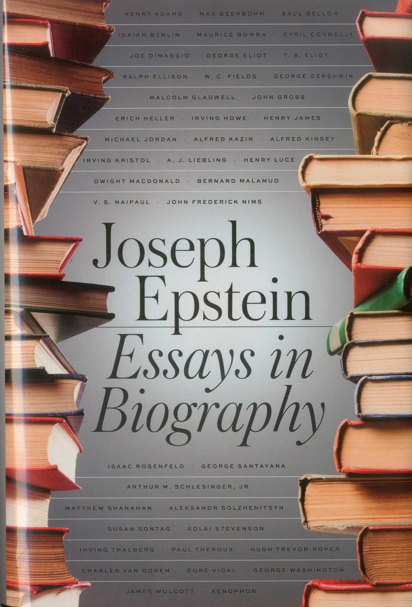 Vorderes Coverbild Essays in Biography