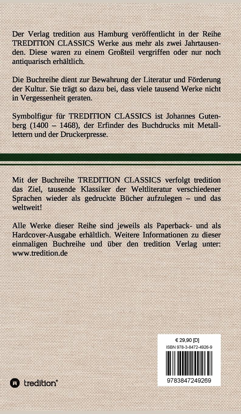 Rückseitencover Das schwarze Dekameron