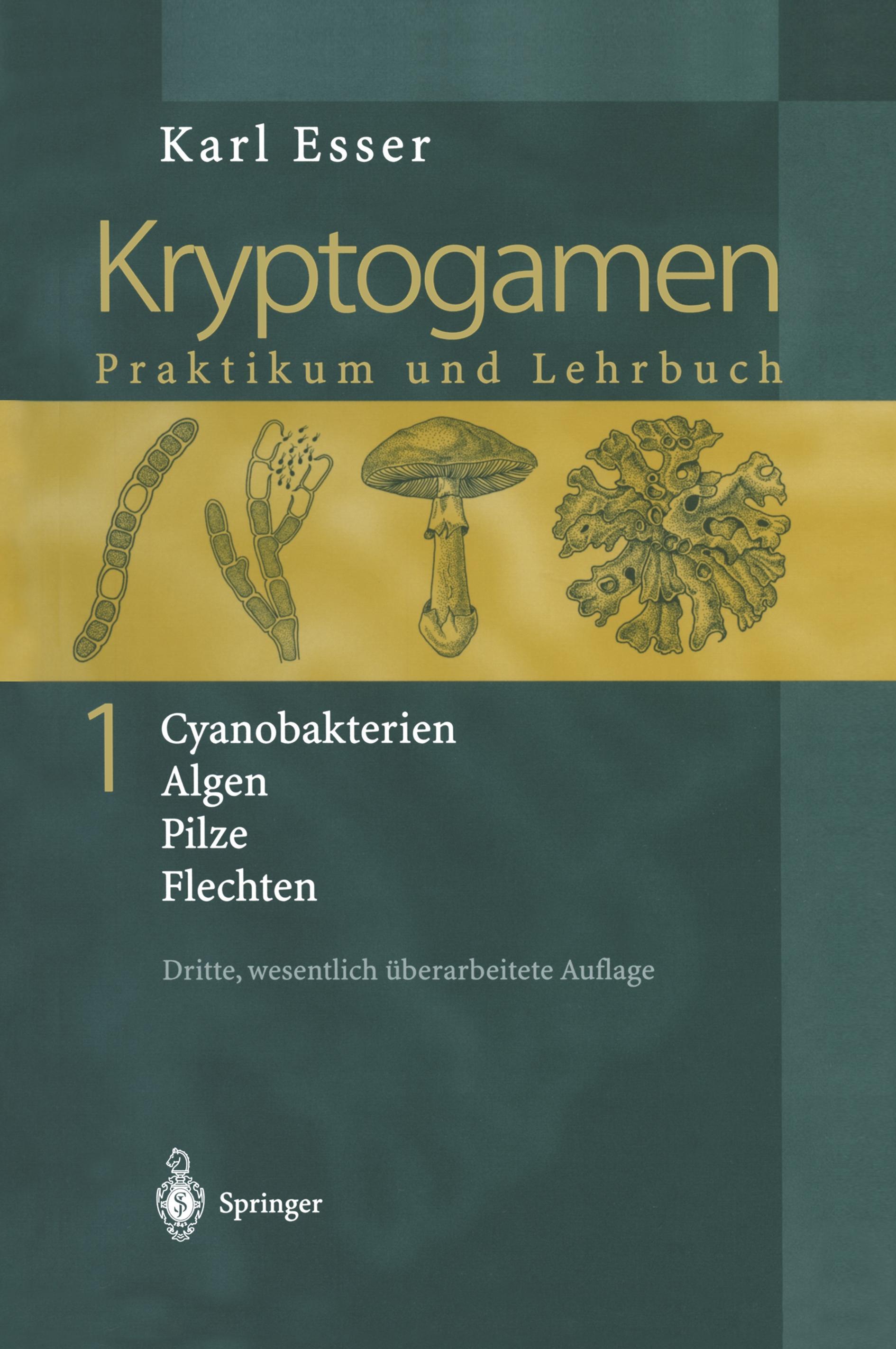 Vorderes Coverbild Kryptogamen 1