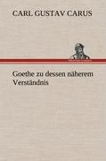 Vorderes Coverbild Goethe zu dessen näherem Verständnis