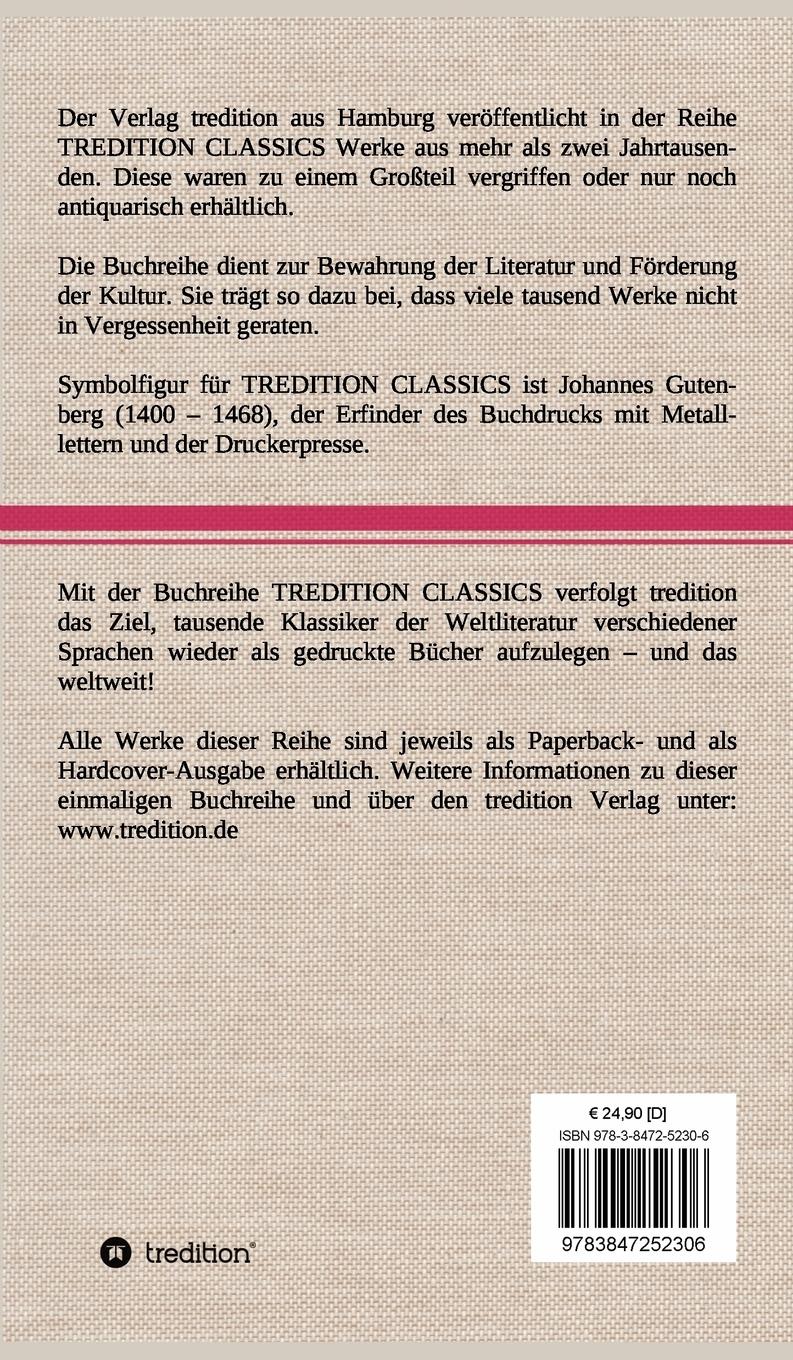 Rückseitencover Im Lande der Phäaken