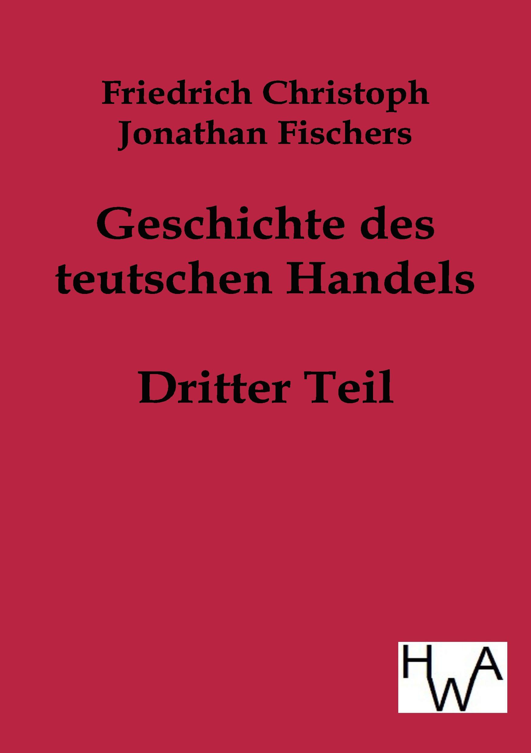 Vorderes Coverbild Geschichte des teutschen Handels