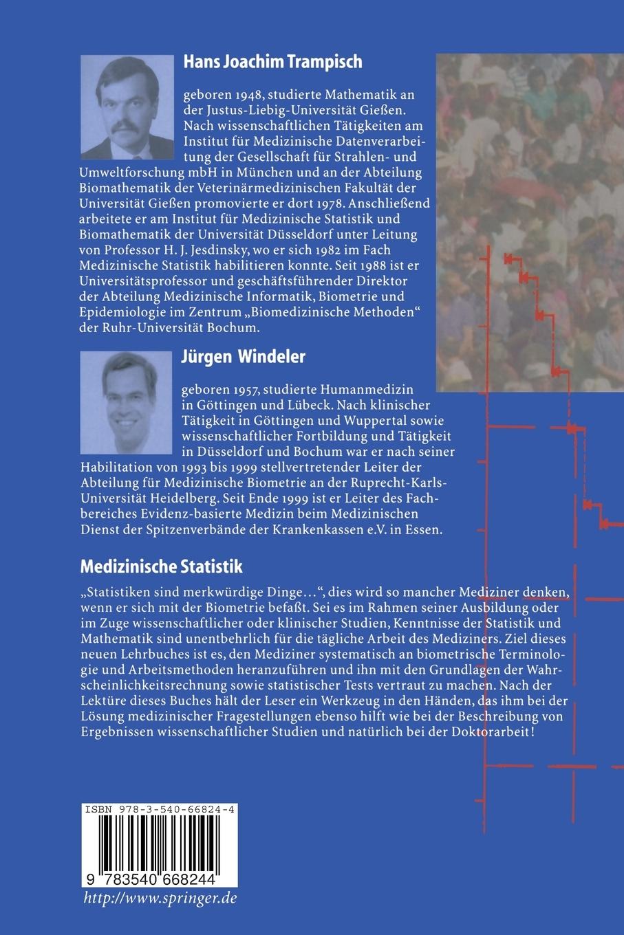 Rückseitencover Medizinische Statistik