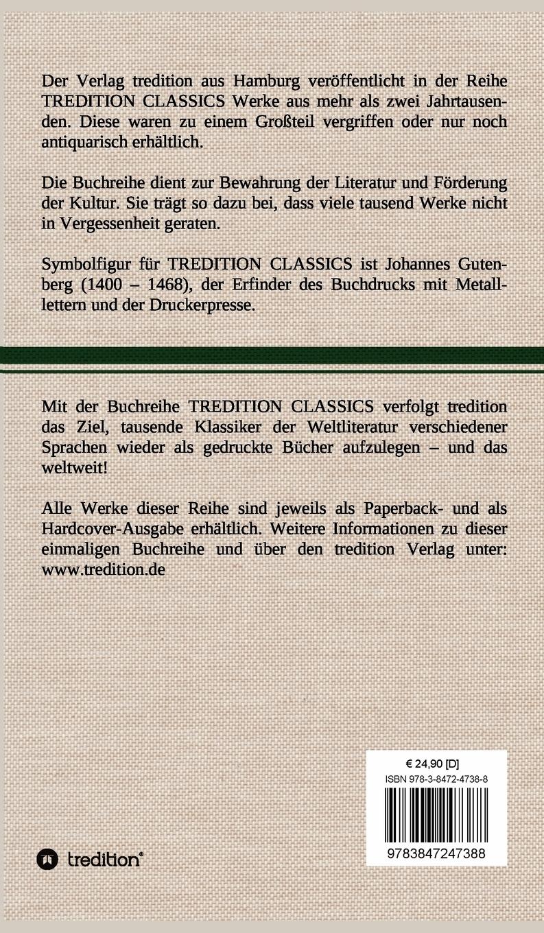 Rückseitencover Streifzüge durch Celebes