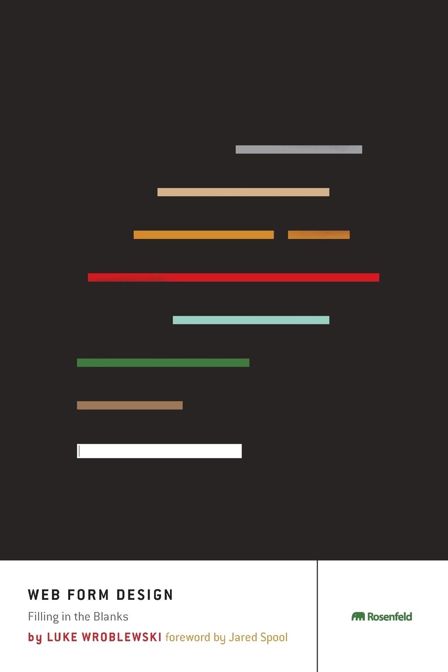 Vorderes Coverbild Web Form Design