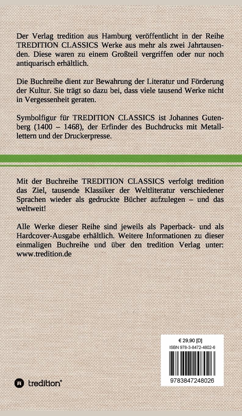 Rückseitencover Tausend und ein Abenteuer