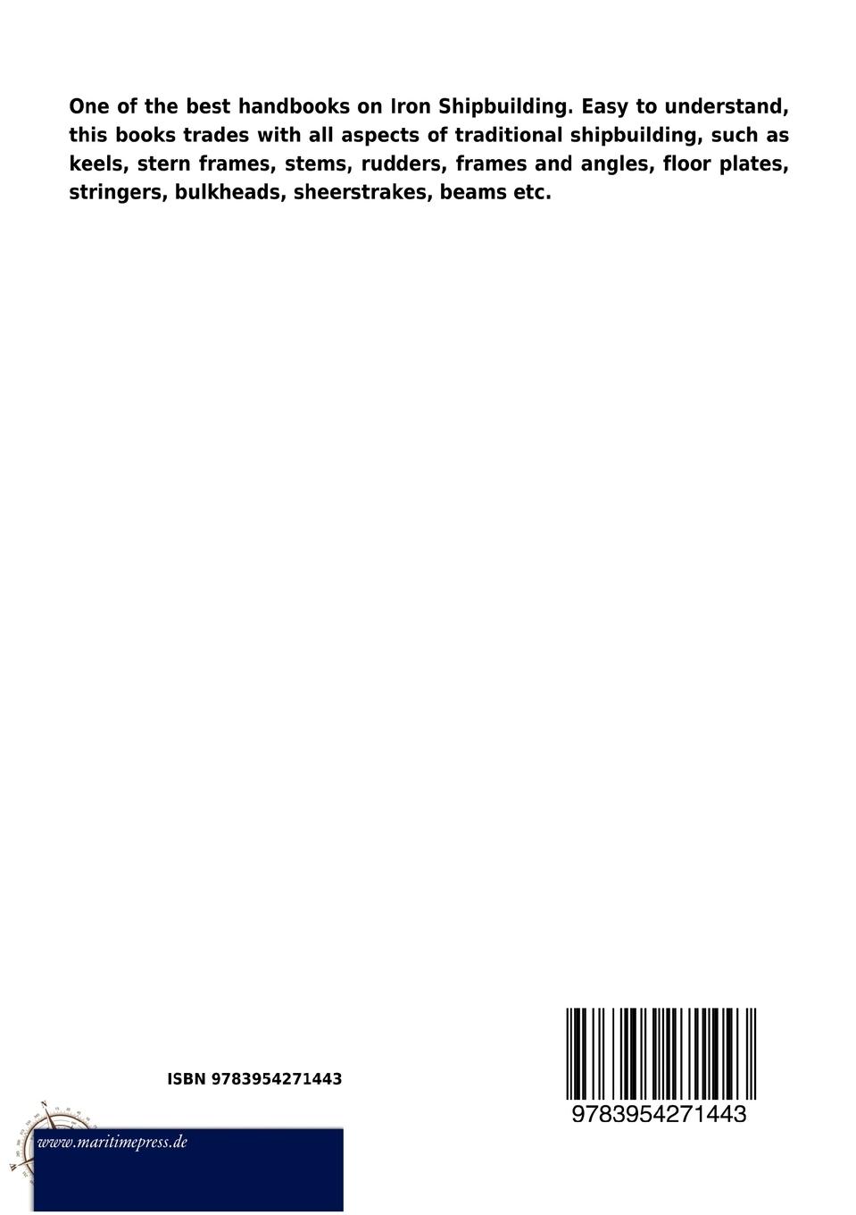 Rückseitencover The Handbook of Iron Shipbuilding