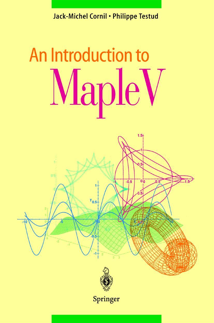 Vorderes Coverbild An Introduction to Maple V