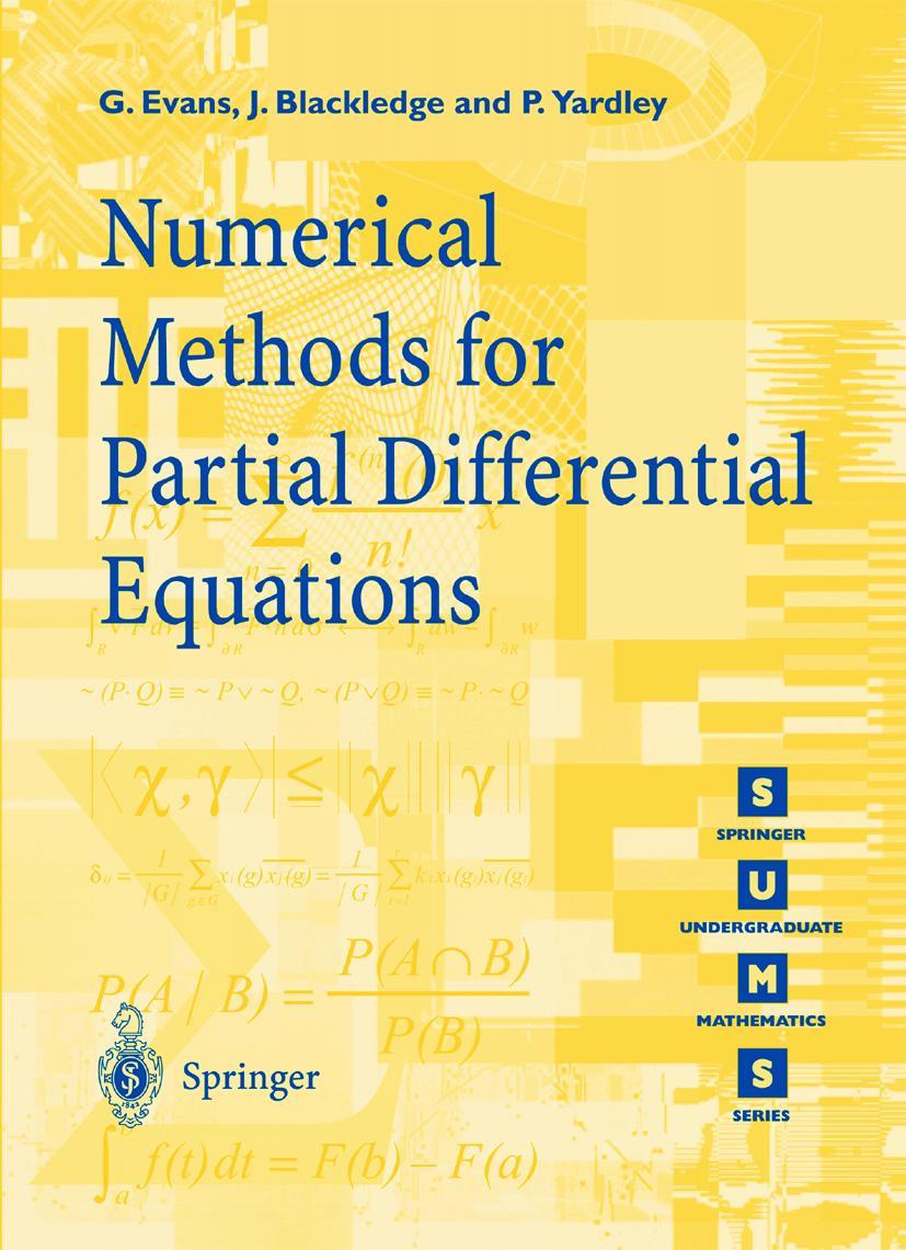 Vorderes Coverbild Numerical Methods for Partial Differential Equations