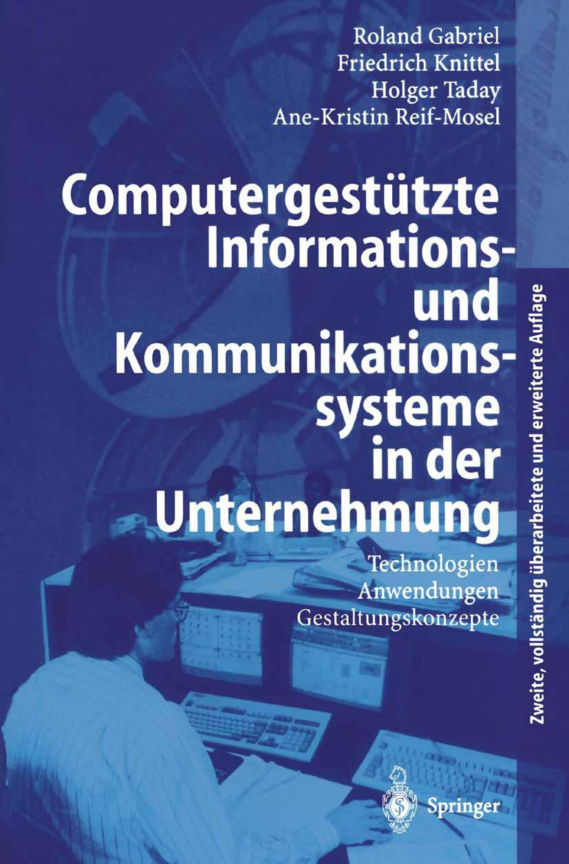 Vorderes Coverbild Computergestützte Informations- und Kommunikationssysteme in der Unternehmung