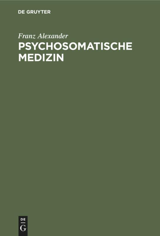 Vorderes Coverbild Psychosomatische Medizin