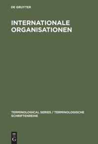 Vorderes Coverbild Internationale Organisationen