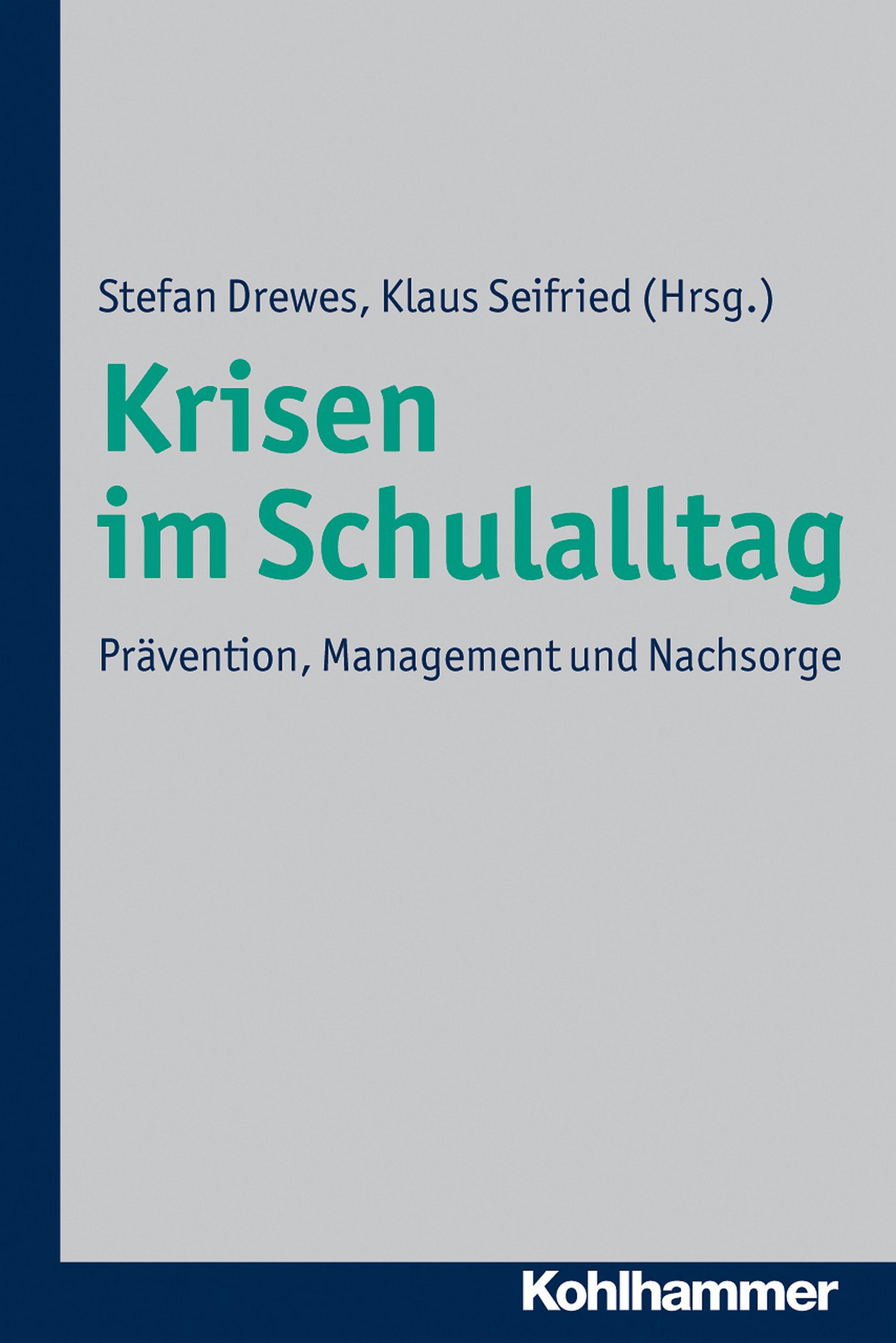 Vorderes Coverbild Krisen im Schulalltag