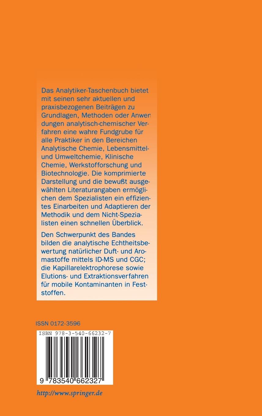 Rückseitencover Analytiker-Taschenbuch