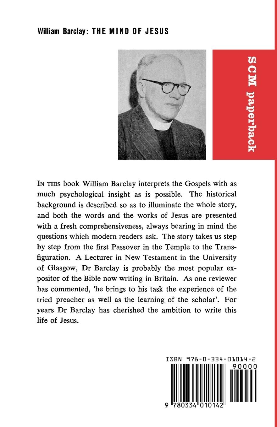 Rückseitencover The Mind of Jesus