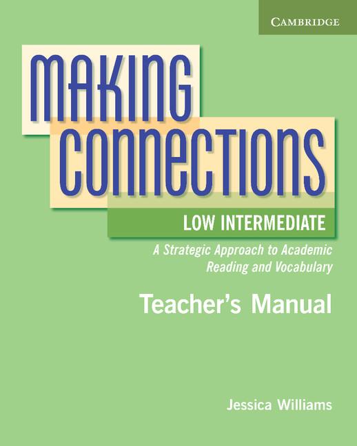 Vorderes Coverbild Making Connections Low Intermediate Teacher's Manual