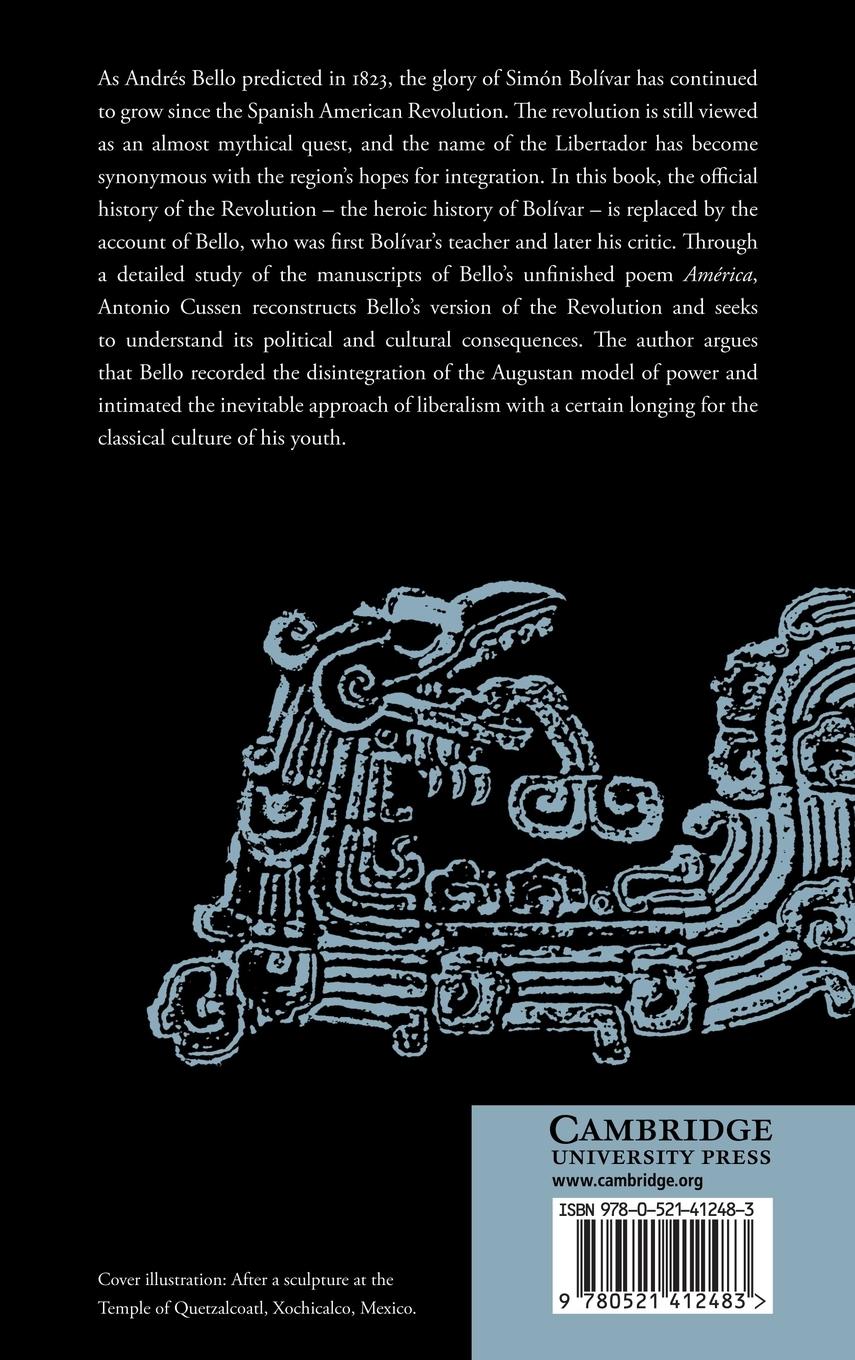 Rückseitencover Bello and Bolivar