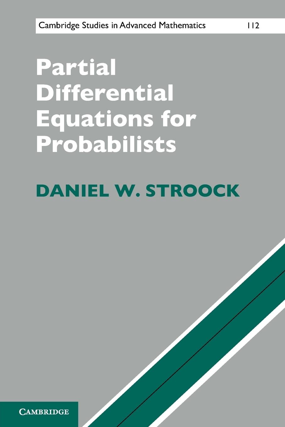 Vorderes Coverbild Partial Differential Equations for Probabilists