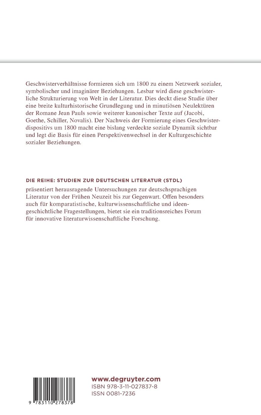 Rückseitencover Geschwister