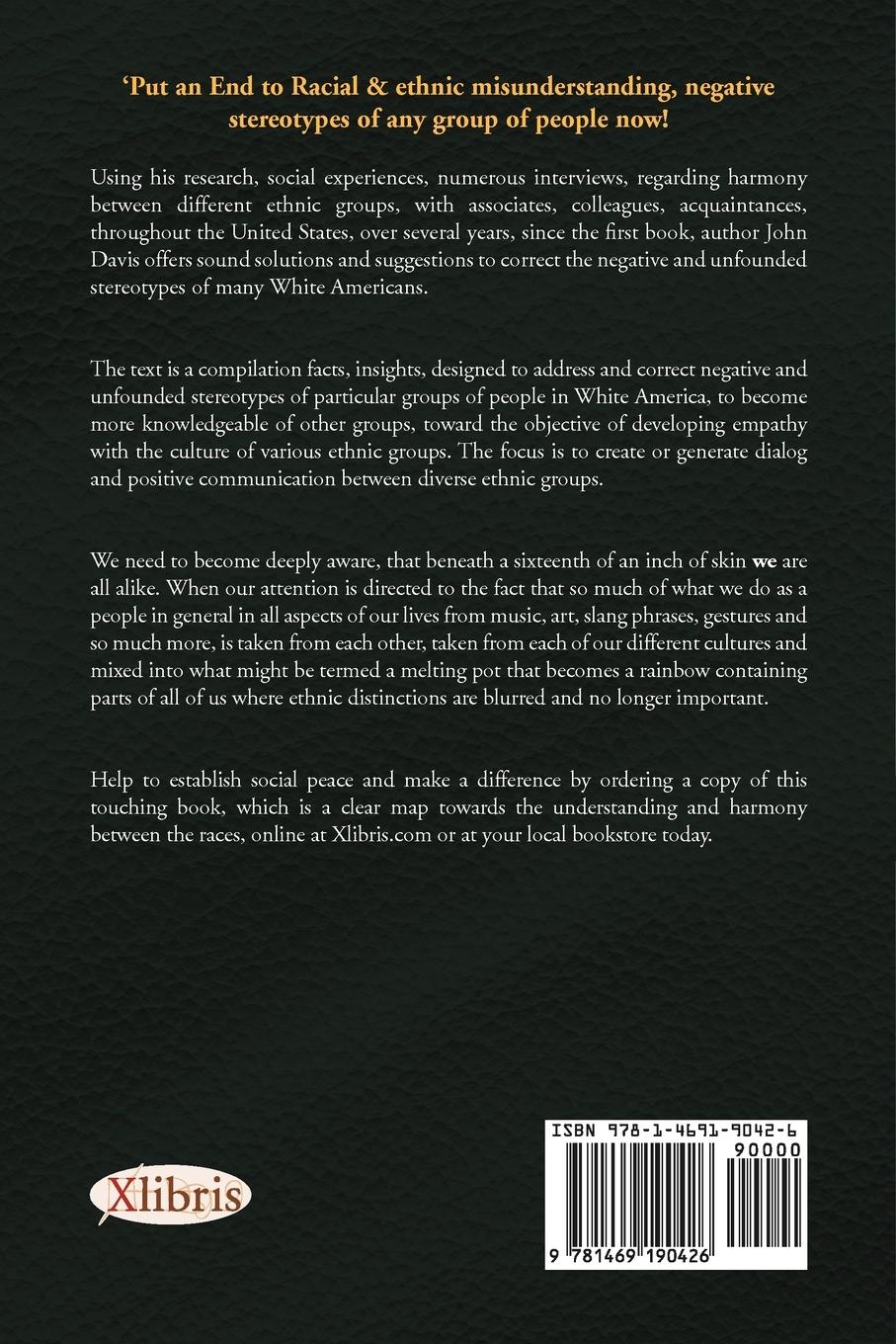 Rückseitencover What do Black Americans  Want to Know about White Americans but are Afraid to Ask