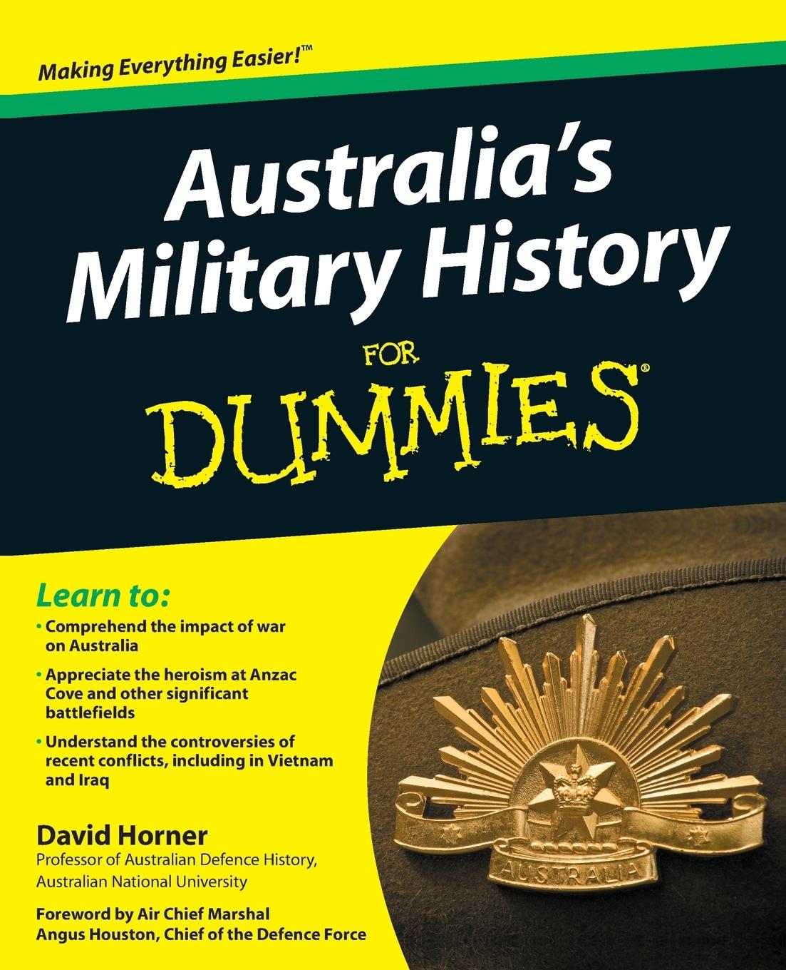 Vorderes Coverbild Australia's Military History for Dummies