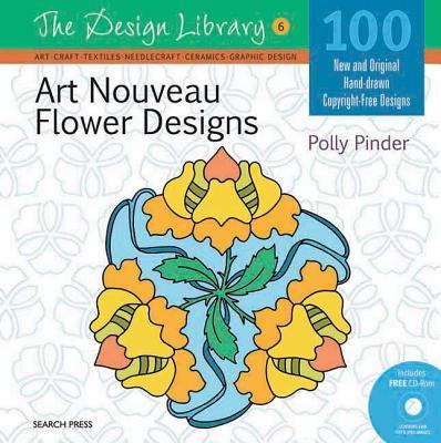Vorderes Coverbild Art Nouveau Flower Designs [With CDROM]