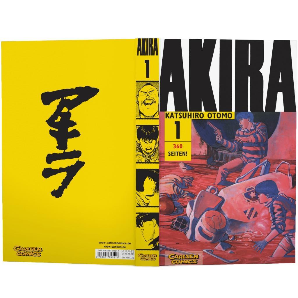 Beispielinhalt (Bild) Akira 01. Original-Edition