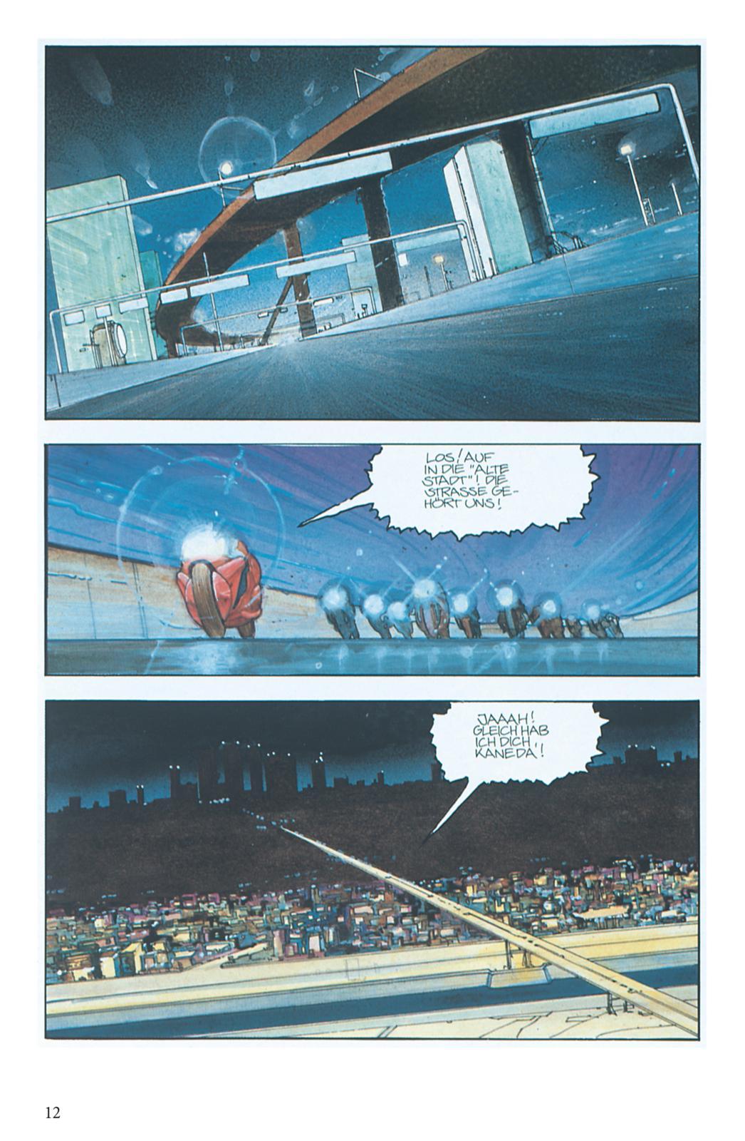 Beispielinhalt (Bild) Akira 01. Original-Edition