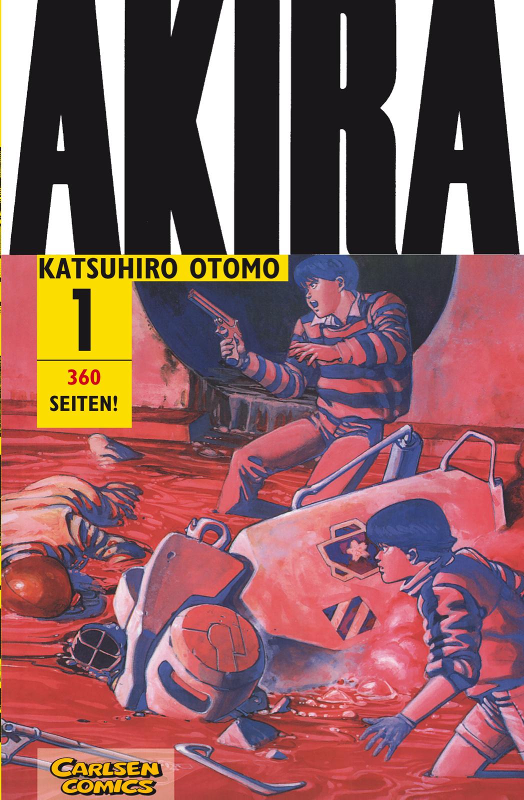 Vorderes Coverbild Akira 01. Original-Edition