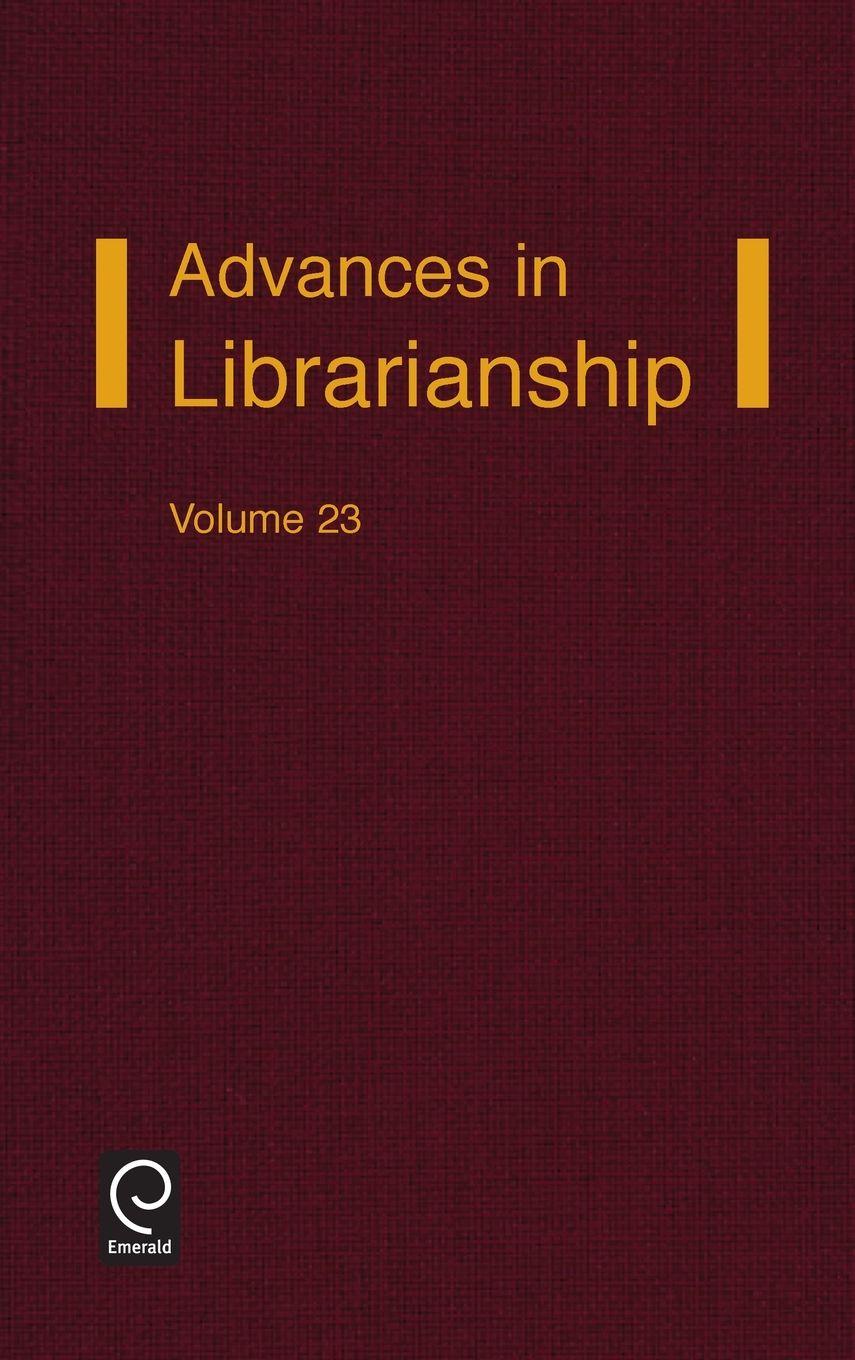 Vorderes Coverbild Advances in Librarianship