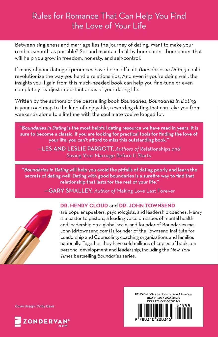 Rückseitencover The Boundaries in Dating
