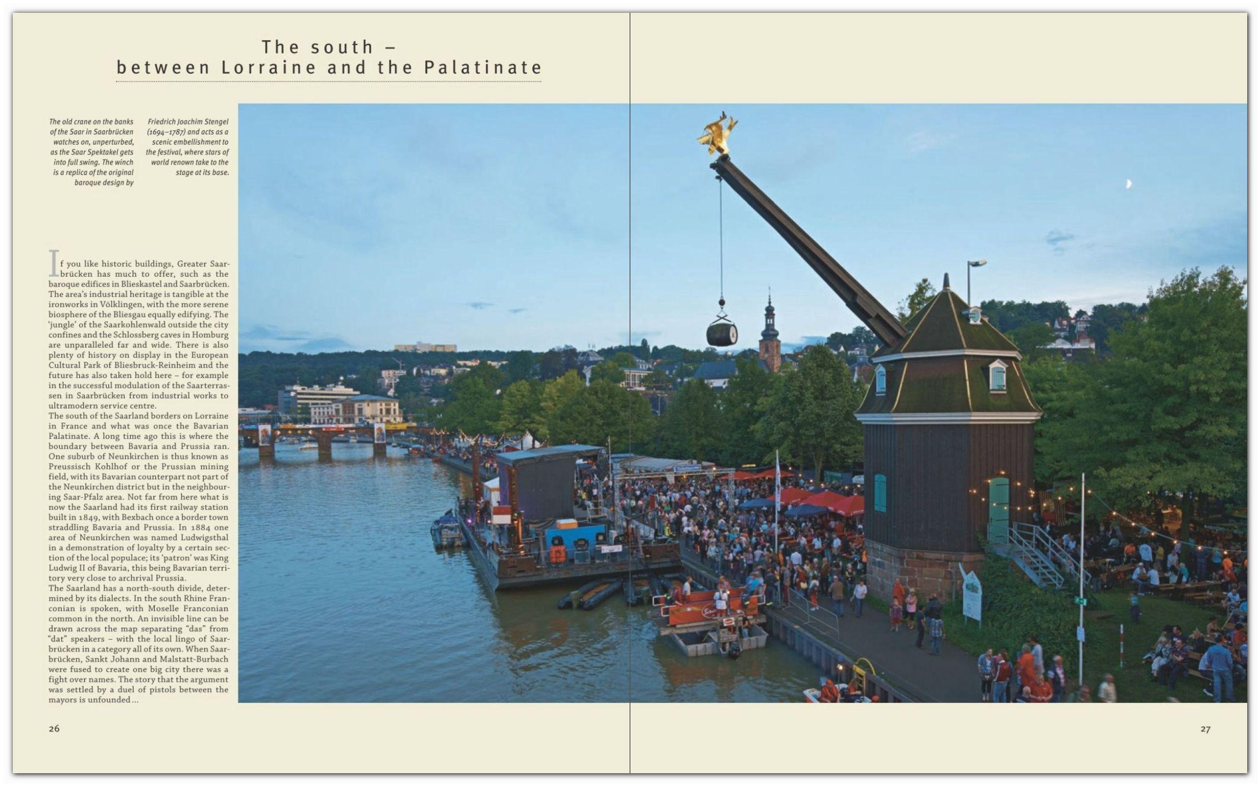 Beispielinhalt (Bild) Journey through the Saarland
