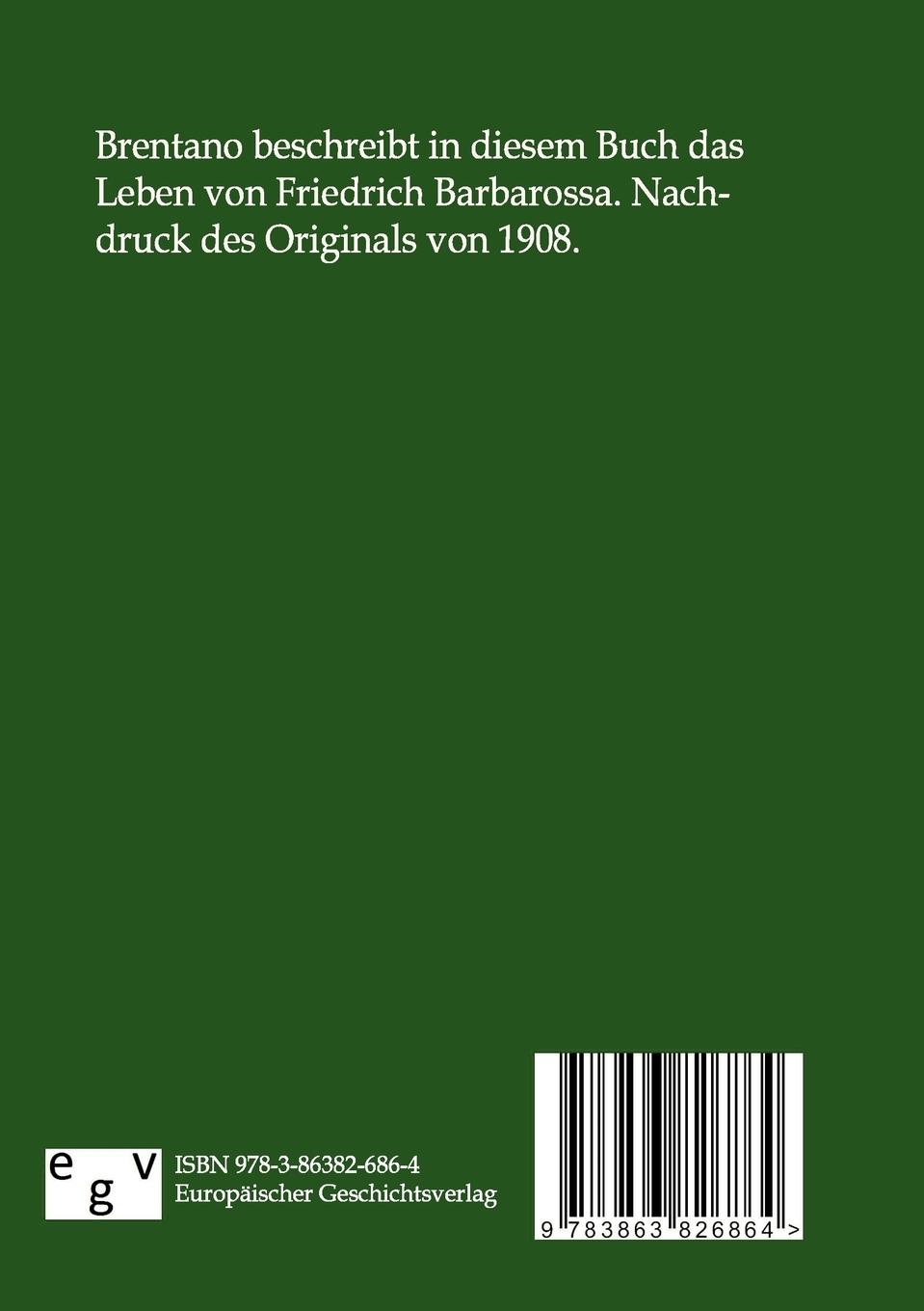 Rückseitencover Friedrich Barbarossa