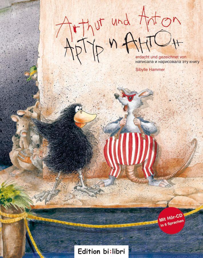 Vorderes Coverbild Arthur und Anton Deutsch-Russisch