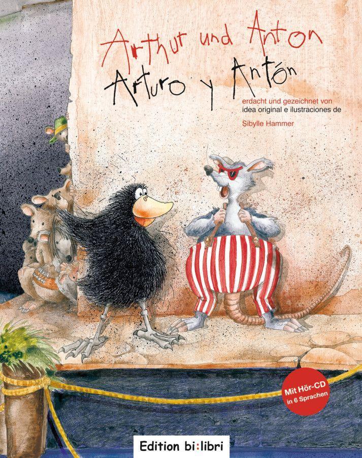 Vorderes Coverbild Arthur und Anton Deutsch-Spanisch