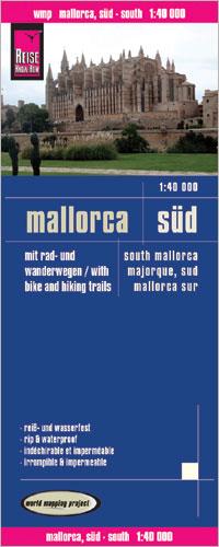 Vorderes Coverbild Reise Know-How Rad- und Wanderkarte Mallorca, Süd 1 : 40.000